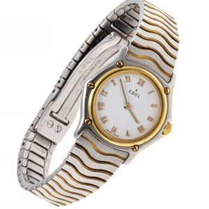 EBEL 18 k Gold & Stainless Steel Women's Wrist Watch